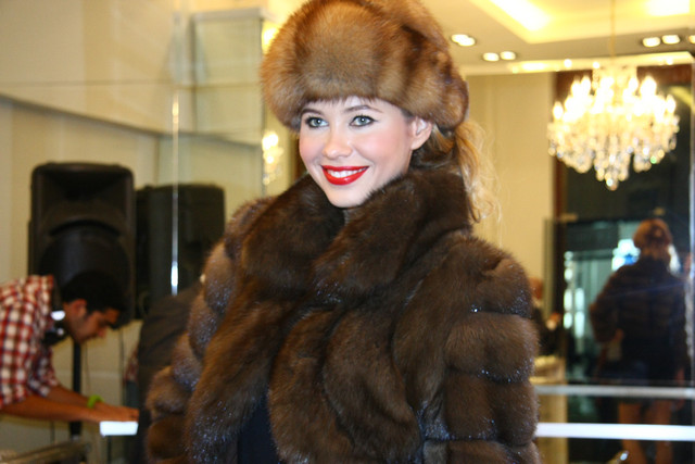 G Nasrallah Fourrures Boutique Opening